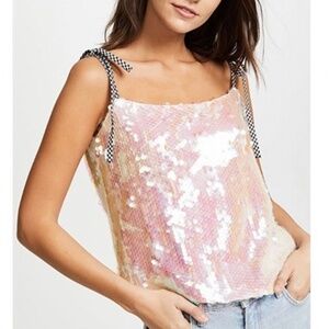 Sandy Liang sequin tank